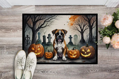 Boxer Spooky Halloween Doormat