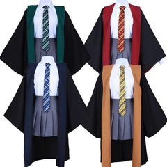 Halloween Wizard School Costume Robe