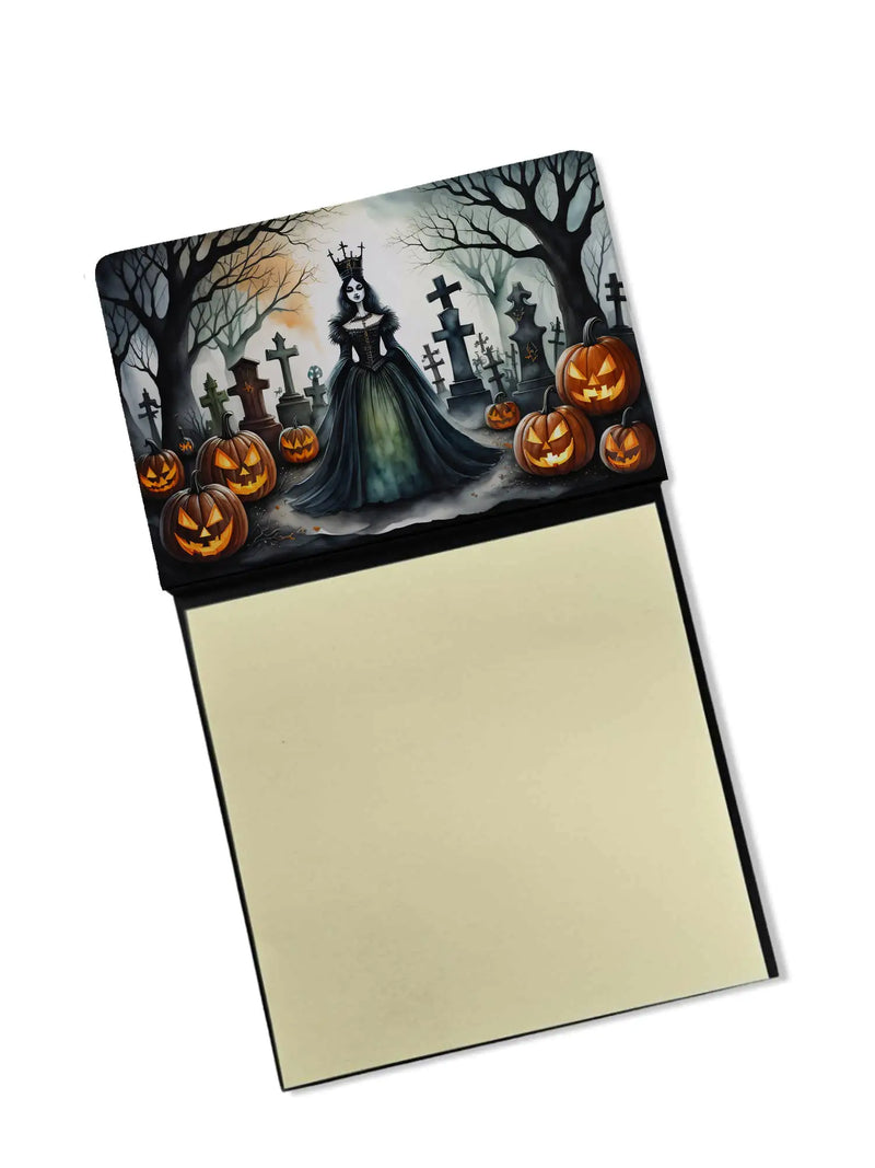 Evil Queen Spooky Halloween Sticky Note Holder