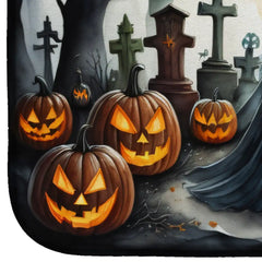 Evil Queen Spooky Halloween Dish Drying Mat