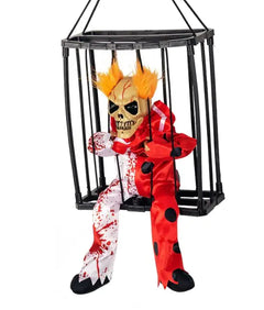 Halloween Glow Cage Ghost